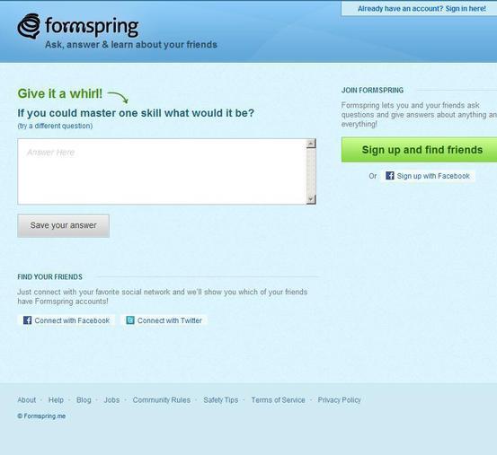 Formspring